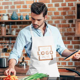 会社カスタムロゴ従業員スタッフ スタンダードエプロン