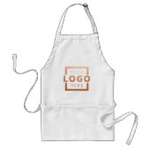 会社カスタムロゴ従業員スタッフ スタンダードエプロン (正面)