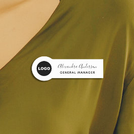 会社カスタムロゴ従業員ID磁気 名札