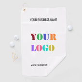 会社カスタムロゴ文字ゴルフタオルテンプレート ゴルフタオル (インサイチュ)