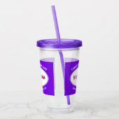 会社カスタムロゴ文字ビジネスアクリルタンブラー アクリルタンブラー (左)