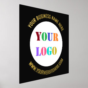 会社カスタムロゴ文字フォイルプリント選択カラー 箔ポスター