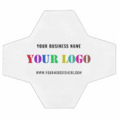 会社カスタムロゴ文字プロモサッカーボール サッカーボール (フラット)