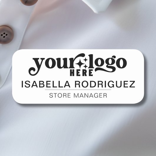 会社カスタムロゴ磁気ファスナー名タグ 名札