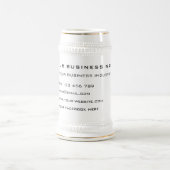 会社カスタム名情報ビジネスビアスタイン ビールジョッキ (中央)