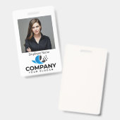 会社カスタム従業員バッジ バッジ (表裏)