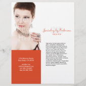 会社カタログ製品ラインシートのカバーテンプレート チラシ (正面)