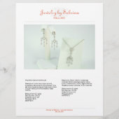 会社カタログ2製品販売ラインシートテンプレート チラシ (裏面)