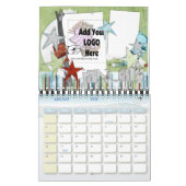 会社カレンダー各ページにロゴを追加 カレンダー (1月 2026)