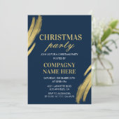 会社クリスマスパーティの招待状海軍 招待状 (スタンド正面)