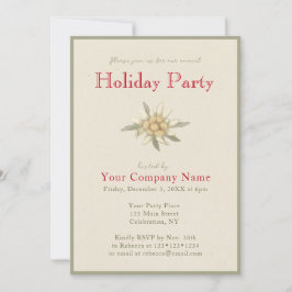 会社クリスマスパーティーエレガントヴィンテージ招待状 招待状