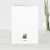 会社コンテンポラリー写真のクリすてきスマス カード (裏面)