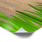 会社サマーピクニック素朴招待状 ポスター (コーナー)