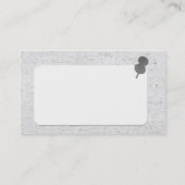 会社サービス業 名刺 (裏面)