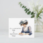 会社シックなプロモーションビジネスポストカード ポストカード (スタンド正面)