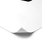 会社シンプルロゴの色へようこそ ポスター (角)