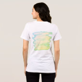 会社シンプルTエレガントのカスタムロゴ トライブレンドＴシャツ (裏面全面)