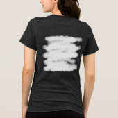 会社シンプルTエレガントのカスタムロゴ トライブレンドＴシャツ (裏面)