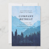 会社チームリトリートウィズマウンテンズ 招待状 (正面)