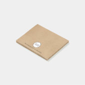 会社パーソナライズされたのビジネスロ素朴ゴ ポストイット (アングル)