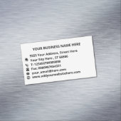 会社パーソナライズされたの名刺マグネット マグネット名刺 (インサイチュ)