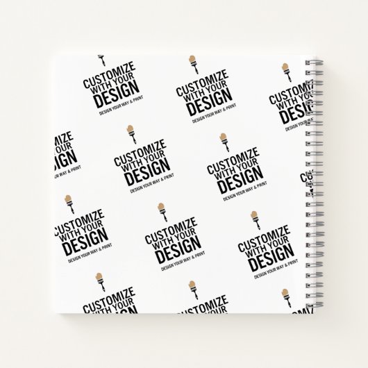 会社パーソナライズされたブランドのミニマカスタムリスト ノートブック (裏面)