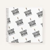 会社パーソナライズされたブランドのミニマカスタムリスト ノートブック (正面)