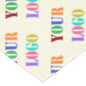 会社パーソナライズされたロゴ付きテーブルクロス テーブルクロス (アングル)