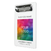 会社パーソナライズされたロ企業のゴ事業 ミニクリップボード (アングル2)