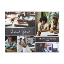 会社パーソナライズされた写真コラージュ感謝していユー