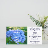 会社ピクニックカード招待状イベント発表 (スタンド正面)