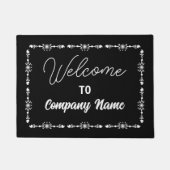 会社ファンシー名、ようこそ ドアマット (正面)