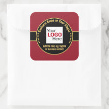 会社ブラック、金ゴールド、赤 – プロフェッショナル印象