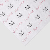 会社ブランドパーソナライズされたのクリスマスモダン 薄葉紙 (詳細)