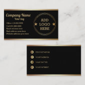 会社プロフェッショナルロゴデザイン名刺 名刺 (正面/裏面)