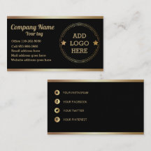 会社プロフェッショナルロゴデザイン名刺