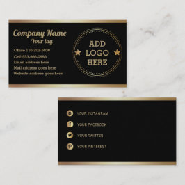 会社プロフェッショナルロゴデザイン名刺 名刺