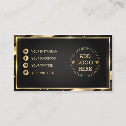 会社プロフェッショナルロゴデザイン名刺 名刺 (裏面)