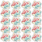 会社プロモーションステッカー |ここにロゴのラベル シール (正面)