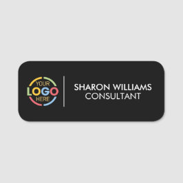 会社モダンのロゴ従業員の磁気 名札