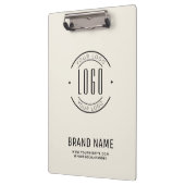 会社モダンカスタムロゴ・ビジネス・ブランド クリップボード (左)