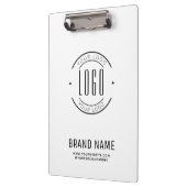 会社モダンカスタムロゴ・ビジネス・ブランド クリップボード (左)