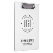 会社モダンカスタムロゴ・ビジネス・ブランド クリップボード (右)