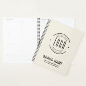 会社モダンカスタムロゴ・ビジネス・ブランド プランナー手帳 (ディスプレー)