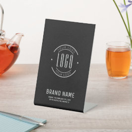 会社モダンカスタムロゴ・ビジネス・ブランド 台座サイン