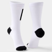 会社モダンプロフェッショナルロゴ白 ソックス (傾斜あり)