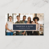 会社モダンミニマルチームのメンバーの写真 名刺 (正面)