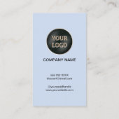 会社モダンロゴ |ビジネスプロモーション 割引カード (裏面)