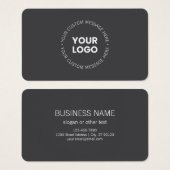 会社モダンロミニマルゴ/画像 | グレー (正面&裏面)