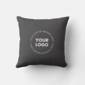 会社モダンロミニマルゴ/画像 | グレー クッション (裏面)